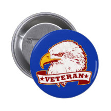 Veteran Pinback Button