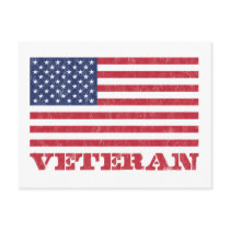 veteran postcard