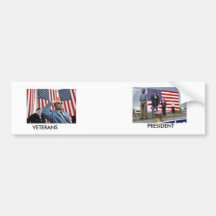 VETERANS... BUMPER STICKER