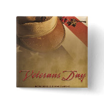 Veterans Day button by funny_tshirt Veterans Day button