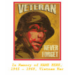 Veteran's Day - Custom Remembering a lost Veteran