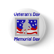Veteran's Day/Memorial Day buttons by shopaholicchick Veteran's Day/Memorial Day buttons