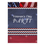 Veteran's Day Party Invitation