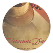 VETERANS DAY STICKER by funny_tshirt VETERANS DAY STICKER