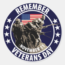 Veterans Day Stickers