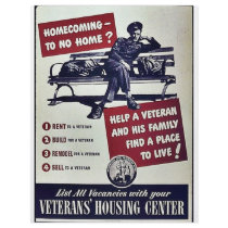 Veterans' Housing Centre flyers