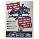 Veterans' Housing Centre flyers