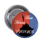 Veterans Pinback Button