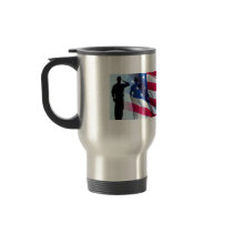 Veterans: Salute the Flag Mug