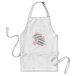 Veterans Wife Flowers Apron