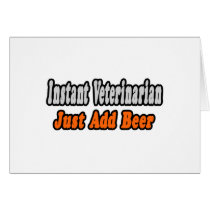 Veterinarian...Add Beer cards by VeterinarianShirts Veterinarian...Add Beer cards