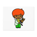 Veterinarian Boy Postcards