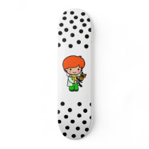 Veterinarian Boy skateboards