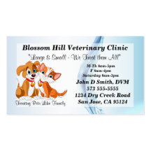 Veterinarian Business Card
