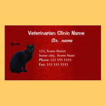 Veterinarian Business Card business cards