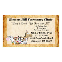 Veterinarian Business Card