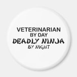 Veterinarian Deadly Ninja Magnets