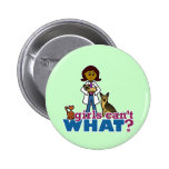 Veterinarian Girl Pin