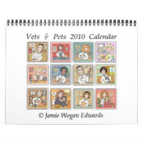 Veterinarian Professional Wall Calendar 2010 by jamiecreates1 Veterinarian Professional Wall Calendar 2010