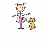 Veterinarian Stick Figure Shirt