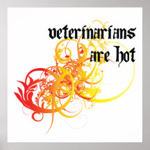 Veterinarians Are Hot Print