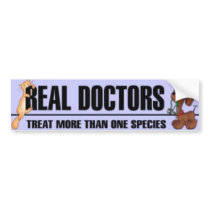 veterinarians bumper stickers