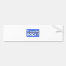 Veterinarians Rock! Bumper Stickers