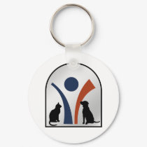 Veterinary Animal Logo with Cat and Dog keychains by vetprintz Veterinary Animal Logo with Cat and Dog keychains