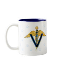 Veterinary Caduceus mugs