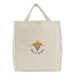 Veterinary Caduceus - Personalize Embroidered Bags