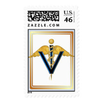 Veterinary Caduceus postage by Spice Veterinary Caduceus postage
