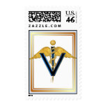 Veterinary Caduceus Stamps