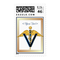 Veterinary Caduceus postage by Spice Veterinary Caduceus postage
