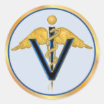 Veterinary Caduceus Sticker