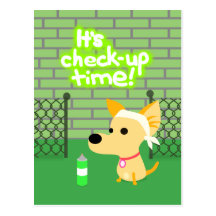 Veterinary Checkup Reminder Postcard