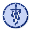 veterinary logo 2 magnets