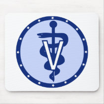 veterinary logo 2 mouse pad
