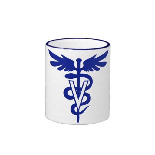 veterinary logo 4 coffee mugs