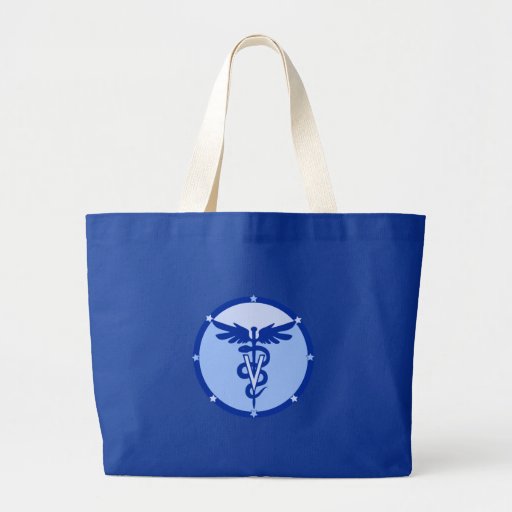 veterinary logo 4a canvas bag