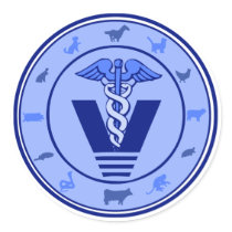 veterinary logo 5 stickers by Sofia_Youshi veterinary logo 5 stickers