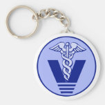 veterinary logo 5a keychain
