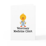 Veterinary Medicine Chick Greeting Card