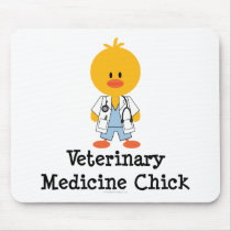 Veterinary Medicine Chick Mousepad