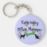 Veterinary  Office Manager Key Chain