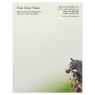 Veterinary surgeon business letterhead zazzle_letterhead