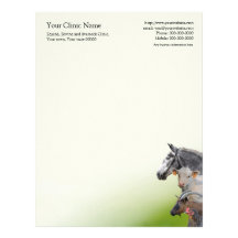Veterinary surgeon business letterhead