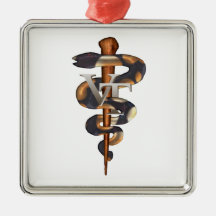 Veterinary Tech Christmas Tree Ornaments