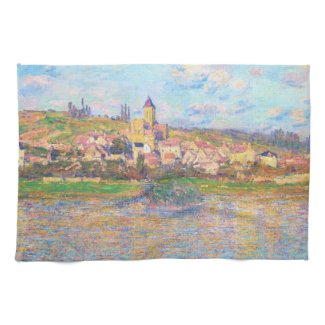 Vetheuil, 1879 Claude Monet Towel