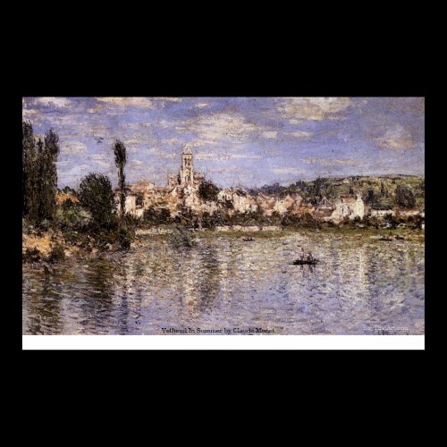 Vetheuil In Summer by Claude Monet Print