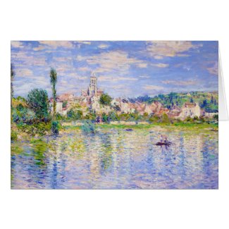 Vetheuil in Summer Claude Monet Greeting Card